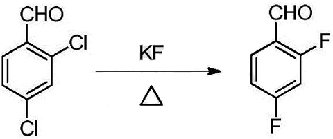 2，4-二氟苯甲醛的制备