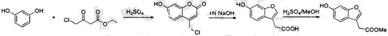 2,3-二氢-6-羟基-3-香豆酮乙酸甲酯的制备