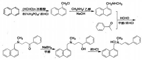 盐酸萘替芬的制备方法