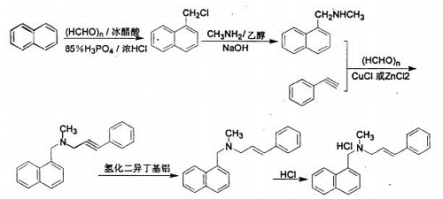 盐酸萘替芬的制备方法