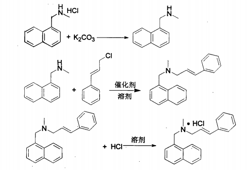 盐酸萘替芬的制备方法