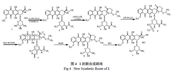 盐酸表柔比星的合成