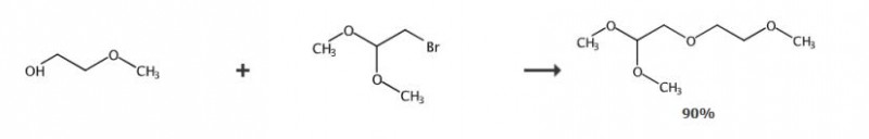 （2-甲氧基乙氧基)乙醛縮二甲醇的制備方式