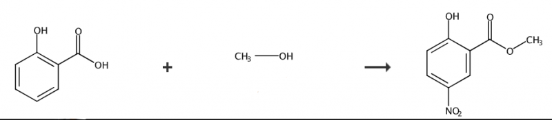 2-羥基-5-硝基苯甲酸甲酯的制備