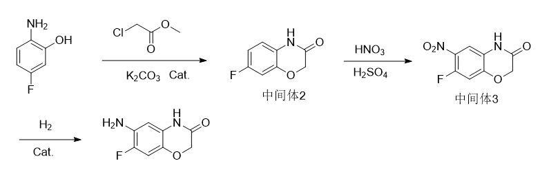 2-氨基-5-氟苯酚的制備和應用