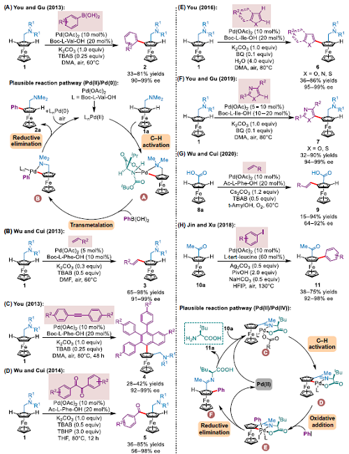 Trends in Chemistry综述：二茂铁不对称C-H键功能化的机遇和挑战