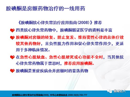 盐酸胺碘酮注射液对于房颤的治疗更高效更安全